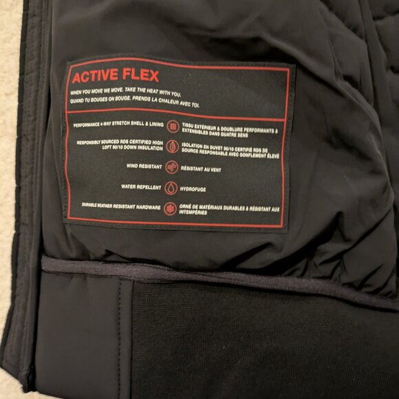 Moose Knuckles Keap Down Bomber Jacket in Black, Large - Picture 6 of 16